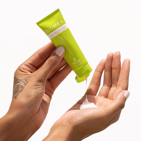IMAGE Skincare BIOME+ Cleansing Comfort Balm, Microbiome Friendly Gentle Cleanser, Reduces Moisture Loss, 4 fl oz...