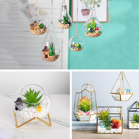 113 PCS Fairy Garden Accessories,Miniature Fairy Garden Accessories Outdoor,Fairy Garden Kit,Fairy Garden Animals, Miniature Figurines,Micro Lands...