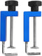 2Pcs Universal Fence Clip Fixing Clip Blue Universal MultiFunctional Woodworking Clamp G Clip 100mm, Adjustable Fixed Clamps Woodworking Clips,Han...