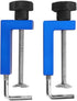 2Pcs Universal Fence Clip Fixing Clip Blue Universal MultiFunctional Woodworking Clamp G Clip 100mm, Adjustable Fixed Clamps Woodworking Clips,Han...