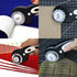 45mm Rotary Cutter with 7pcs Replacement Blades, Ergonomic Handle Rolling Cutter with Safety Lock for Fabric, Leather, paper, Crafting, sewing, Qu...