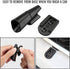 Pack of 4 Deer Whistles Deer Warning Devices, Black...