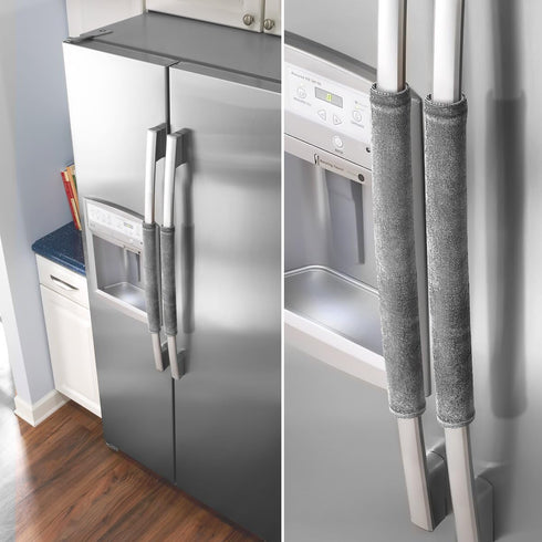 OUGAR8 Refrigerator Door Handle Covers,Keep Your Kitchen Appliance Clean from Smudges, Fingertips, Drips, &Food Stains, Perfect for Dishwashers (5...