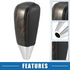 Automatic Transmission Gear Shift Knob Black Wood Pattern for Toyota Land Cruiser 2003-2021 Plastic Black...