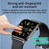 6 pcs TPU smart watch screen protector film for 1.85" AKUMAKA G39,1.83" GRV FC1 Smartwatch Upgrade Flexible Film Scratch Resistant Soft HD TPU Tra...