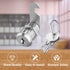 3 Pack Cabinet Locks with Keys, 1-1/8" Cam Lock keyed Alike, Secure Drawer Mailbox File RV Storage Locks Tool Box Locks Replacement Set, Zinc Allo...