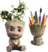 Succulents Pot, Cute Succulent Pot Flower Succulent Planters Live, Flower Pot Pencil Pen Holder with Hole, Best Gift for Kids, Parents, Friends...
