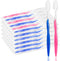 50 pcs Prepasted Disposable Toothbrushes Bulk Individually Wrapped Pre Pasted Soft Bristle Tooth Brush Set Travel Toothbrushes for Homeless Gift H...