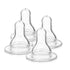 Evenflo 4 Pack Classic Silicone Nipple, Slow Flow...