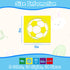 24 PCS Kids Stencils for Painting Sidewalk Chalk Stencils Boys Discovery Themed Stencils Kids Style Collection - 5 in...