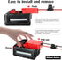 2 Packs Power Wheels Adapter for Milwaukee M18 Battery Adapter 18V Power Wheels Battery Conversion Kit with Switch, Fuse & Wire Terminals, 12AWG W...