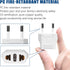 European Plug Adapter, Europe to US Plug Adapter, Adapters for Europe, Type F Plug Adapter, Travel from America to Outlet France Germany European ...