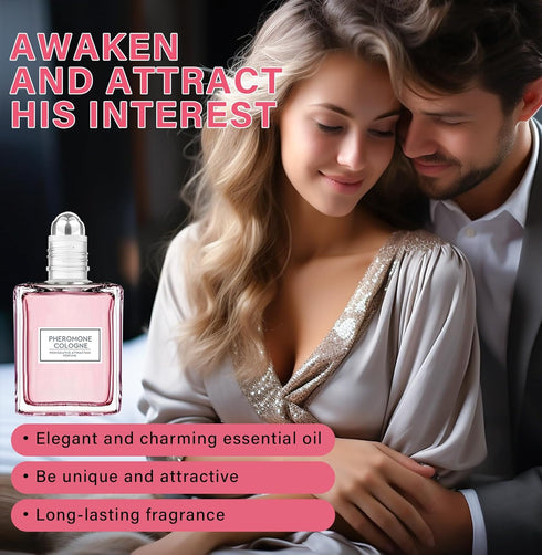 Pheromones Perfumes for Women, Enhanced Scents Pheromone Perfume for Confident, Elegance, Attract, 0.7 oz...