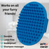 Dog Bath Brush - Silicone Grooming and Shedding Brush for Dogs & Cats, Puppy Essentials Dog Shampoo Brush, Pet Hair Removal Tool for Deep Clean & ...