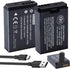 BM Premium LP-E12 Battery with Built-in USB-C Charging Port for Canon EOS-M, EOS M2, EOS M10, EOS M50, EOS M50 Mark II, EOS M100, EOS M200, SX70 H...