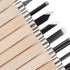 12Pcs Wood Carvin Tool Set, Rubber Stamp Carvin Knife, Steel Sculpture Knife for Soft Materials Wood Soap Clay...