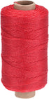 MECCANIXITY Twisted Mason Line Nylon Twine String Cord Red 100M/109 Yard 1MM Dia for Netting, Landscaping, Home Improvement, DIY Projects, Craftin...