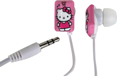 Hello Kitty Earbuds - White/Pink (11409-HK)......