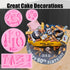 Hand Tools Silicone Molds 4 Pcs, Mini Construction Tools Chocolate Fondant Molds for Cupcake Toppers Mini Cake Decorating Candy Polymer Clay Resin...