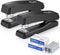 Desktop Office Stapler with 2000 staples: IMLIKE Half strip desk Staplers, take 26/6 staples 25 Sheets Capacity, Metal Construction, Non-Slip Base...