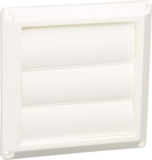 Lambro 1475W White Plastic Louvered Vent, 3-Inch...