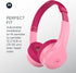 Motorola Sound JR300 Bluetooth Wireless Toddler Headphones with Microphone - Foldable Over Ear Kids Bluetooth Headphones with Safe Volume Limit 85...