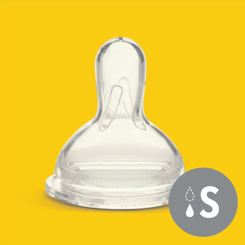 Medela Slow Flow Spare Nipples with Wide Base, Compatible with Medela Storage Bottles, Made without BPA, 3 Count (Pack of 1)...
