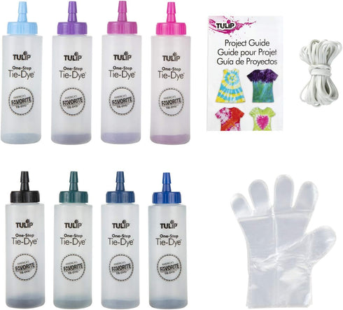 Tulip One-Step Tie-Dye Kit One-Step 8 Color Kit Tie Dye, Celestial...