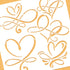 BENECREAT Love Sign Stencil, 12x12" Infinity Heart Plastic Reusable Drawing Stencils Decoration Template for Painting on Scrapbook Fabric Floor Fu...