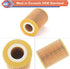 2Pcs Oil Filter Compatible With Mercedes-Benz Freightliner Jeep Dodge Vehicle E350 GL350 ML350 R320 R350 S350 Sprinter 2500 3500 Grand Cherokee 20...
