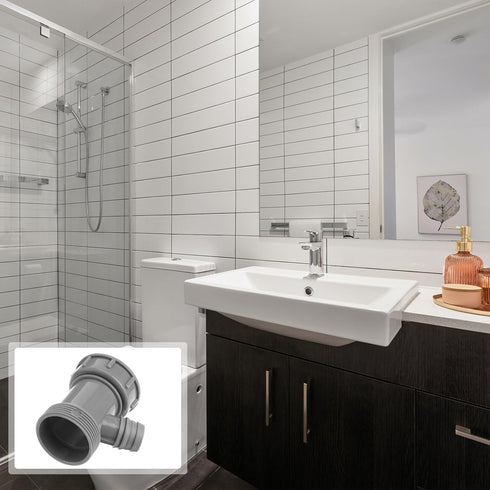 5pcs Three-way Drain Pipe Home Sink Overflow Three-way Sealed Sink Overflow Three-way Sink Drain Overflow Three-way Simple Sink Overflow Three-way...