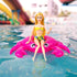 UNICORN ELEMENT 9 Pcs Cute 11.5 Inch Girl Doll Swim Accessories Set Swimming Pool Floaties Party Ring Inflatable Drink Holder for 11.5" Girl Dolls...