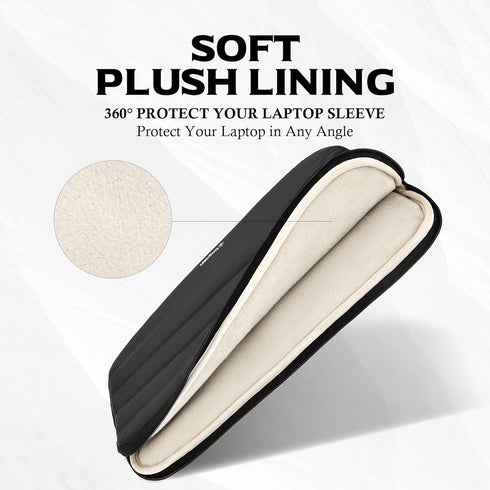 Puffy Laptop Sleeve Case 13 13.3 inch for MacBook Air Pro M2/M1, Mac Pro 14, 12.9 iPad Pro 6-3 Gen, Water Resistent Laptop Bag...