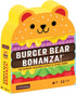 Mudpuppy Burger Bear Bonanza Game from Match, Stack & Steal Toppings to Build Burger Bears, Includes 64 Cards, 36 French Fry Tiles & Instructions,...