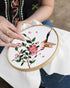 Santune 3 Sets Embroidery kit for Beginners Adults,Stamped Hummingbird Patterns,Cross Stitch Kits Including Clear Instructions,Video Tutorials,Hoo...