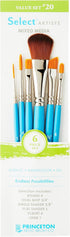 Princeton Select Artiste, Series 3750, Paint Brush for Acrylic, Watercolor and Oil, Set of 6...