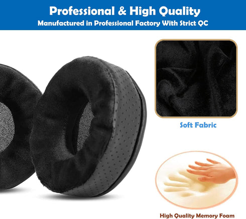 Thickened Headphone Replacement Earpads Cushion Headset Ear Pads Compatible with Allen&Heath Xone XD40 Headphone...