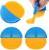 4 Pieces Brush Applicator Diamond Painting Brush Accessories Tools, Artist Drawing Flat Brush for Christmas DIY Gesso, Varnishes, Oil Paint, Acryl...