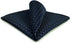 S&W SHLAX&WING Geometric Navy Handkerchief Pocket Squares for Men XL...