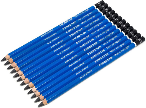 STAEDTLER Mars Lumograph Writing, Drawing, Sketching Pencil (Box of 12) (EE)...
