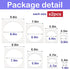 Circle Stencils for Drawing,16 Pcs Plastic Large to Small Different Sizes Circle Templates for Painting,Spraying on Wall Wood-Reusable...