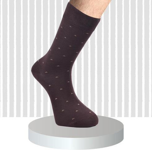 BELINO 6 Pairs of Men's Socks, Men's Dress Socks, Classic Cotton Dress Socks for Mens, Business Socks 7/10...