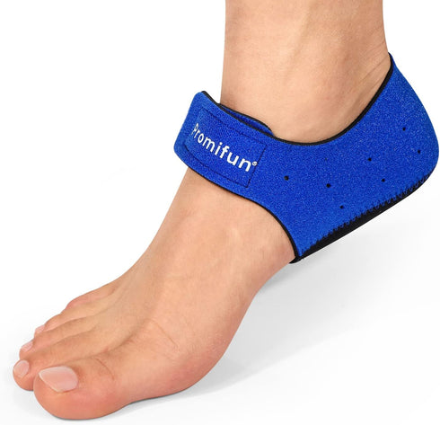 Heel Protectors for Heel Pains, 2 PCS Heel Protectors, Adjustable Heel Cups for Plantar Fasciitis, Pain Relief for Sprains, Heal Dry Cracked Heels...