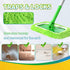 Reusable 100% Coral Fleece Mop Pads Compatible with Swiffer Sweeper Mop, Wet and Dry Flat mop Cover, 3 Pack Washable Mop Pads for Surface/Hardwood...
