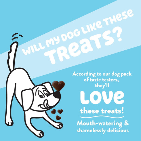 Shameless Pets Soft-Baked Dog Treats, Duck Duck Beet - Natural & Healthy Dog Chews for Digestive Support with Fiber - Dog Biscuits Baked & Made in...