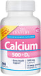 21st Century Calcium Plus Extra D Caplets, 500 mg, 90 Count, Pack of 1...