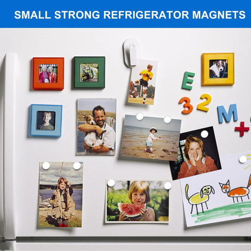 DIYMAG 200Pcs Small Magnets, Tiny Refrigerator Magnets, Neodymium Rare Earth Magnets for Office, Whiteboard, Kitchen, Durable Teacher Magnets for ...