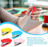 8 Pieces Mini Stapler Office Desktop Stapler with Staples and Yellow Staple Remover Heavy Duty Small Stapler for Desk Office School Paper Teacher ...