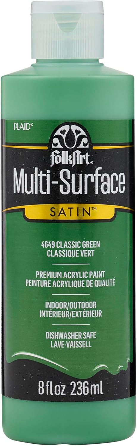 FolkArt Multi-Surface Paint (8 oz), , Classic Green...