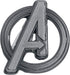 Marvel unisex adult Modern Marvel Avengers Logo Lapel Pin, Silver, 1 US...